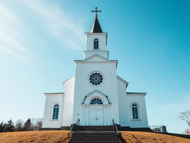 Dream About White Church Dream Meaning: Exploring Spiritual Significance